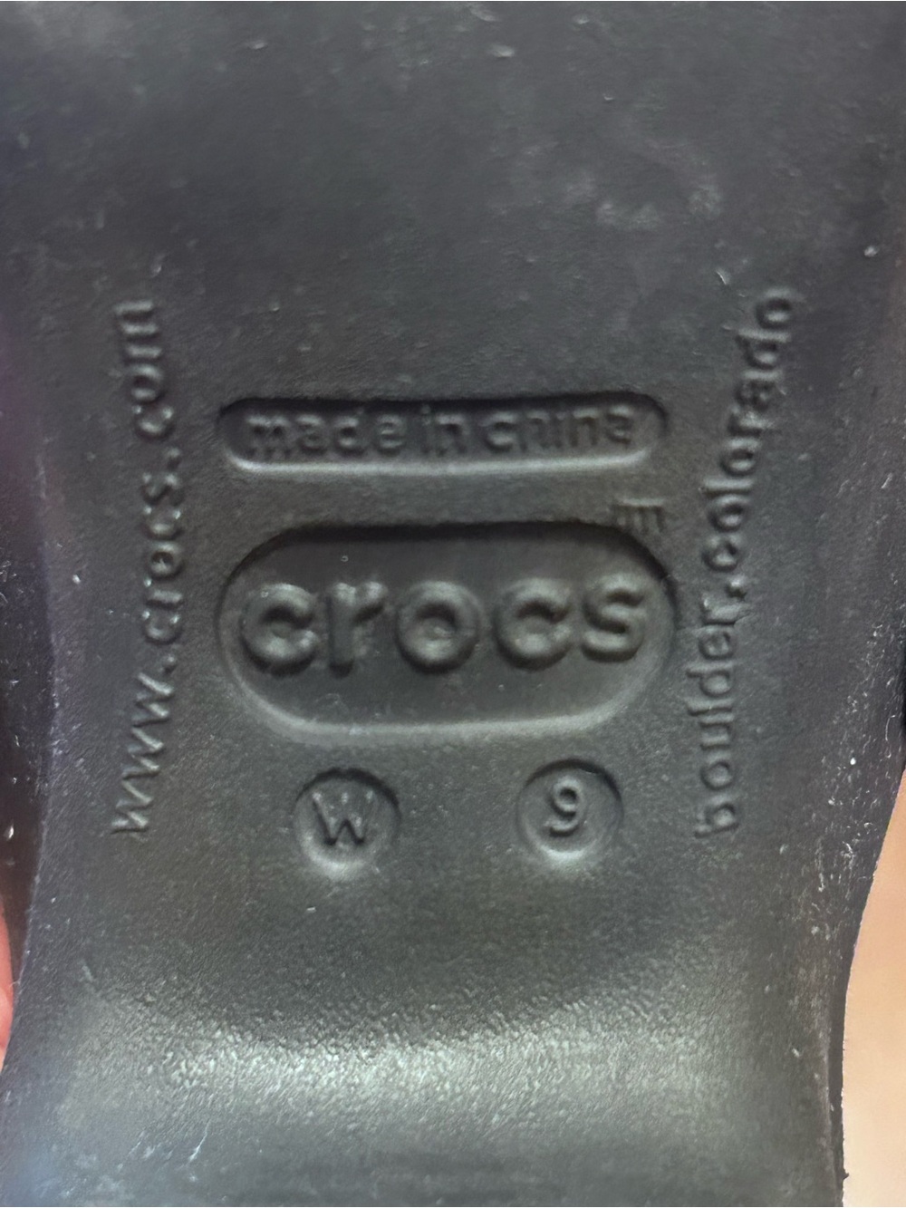 Crocs Sandals Womens Size 9 Cyprus IV Slip on Slide Heel Strappy 14558 Black - Picture 11 of 13